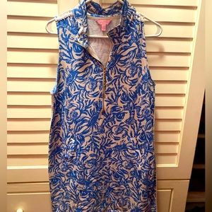 LP Skipper Sleeveless Dress in Resort White on a Roll